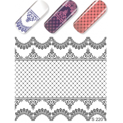 Nail foils S 034