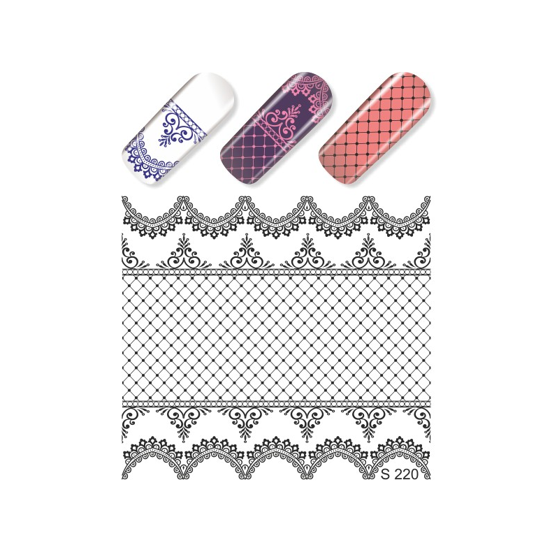 Nail foils S 034