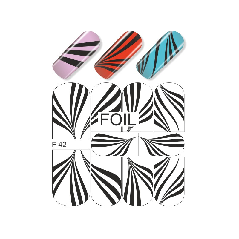Nail foils F 03