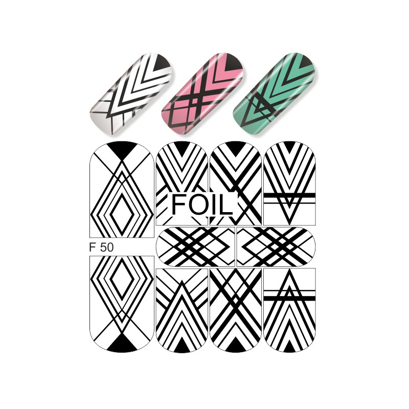 Nail foils F 03