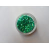 Glitter Verde con punti luce G160 c